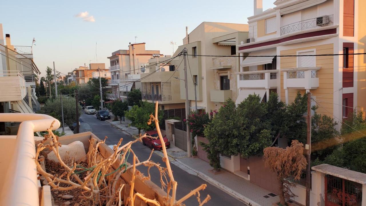 山脚下，舒适温馨海景公寓 Athen Eksteriør bilde