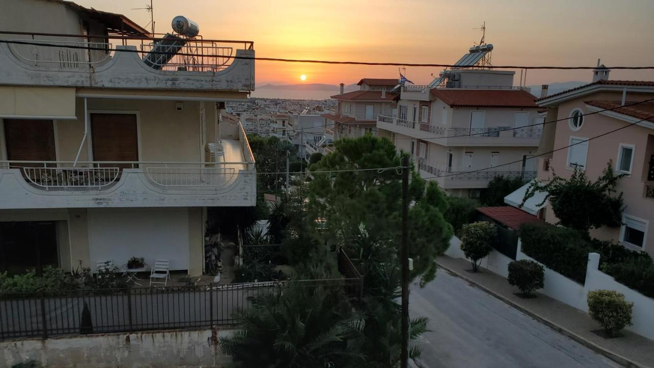山脚下，舒适温馨海景公寓 Athen Eksteriør bilde