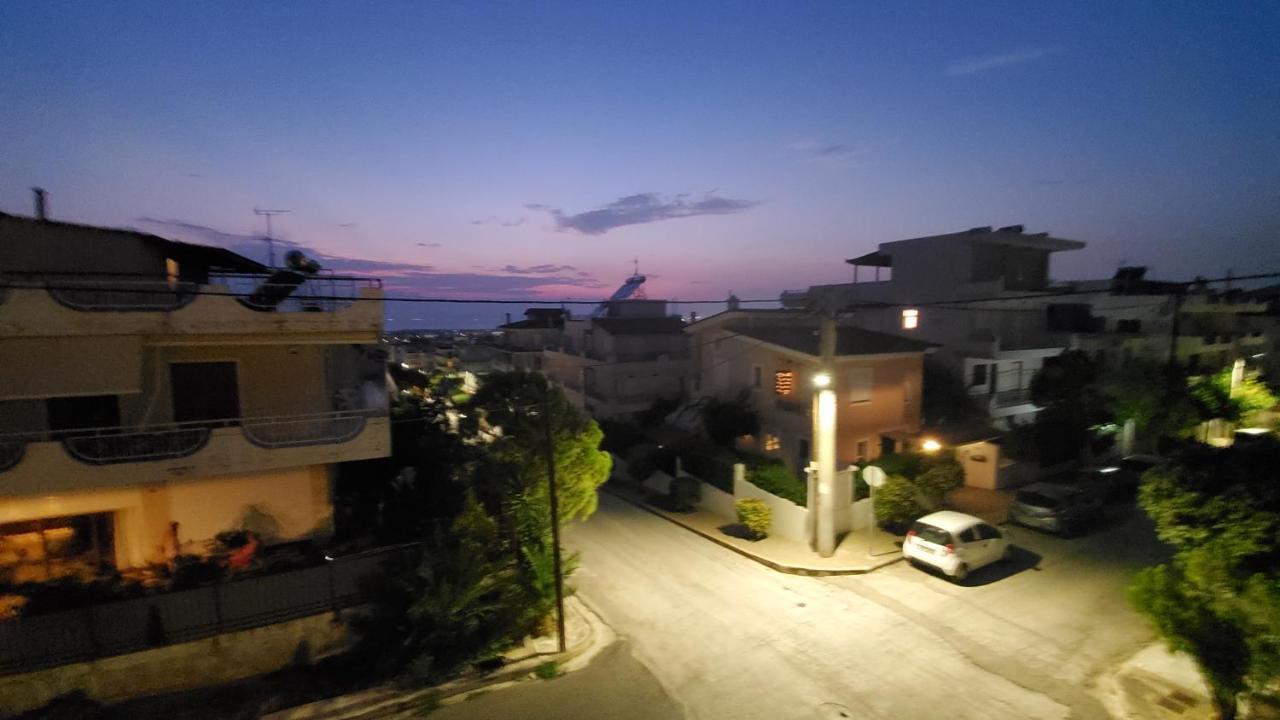 山脚下，舒适温馨海景公寓 Athen Eksteriør bilde