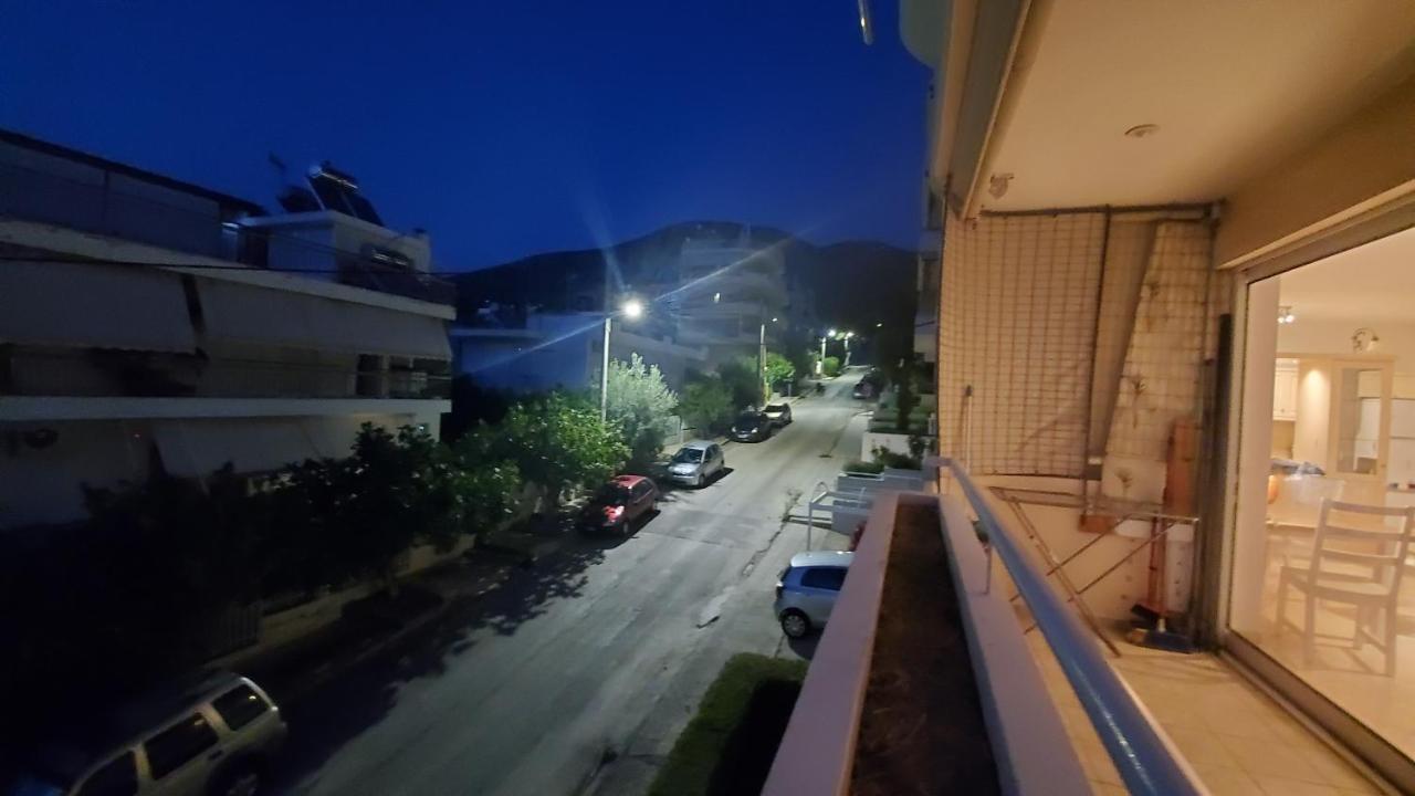 山脚下，舒适温馨海景公寓 Athen Eksteriør bilde